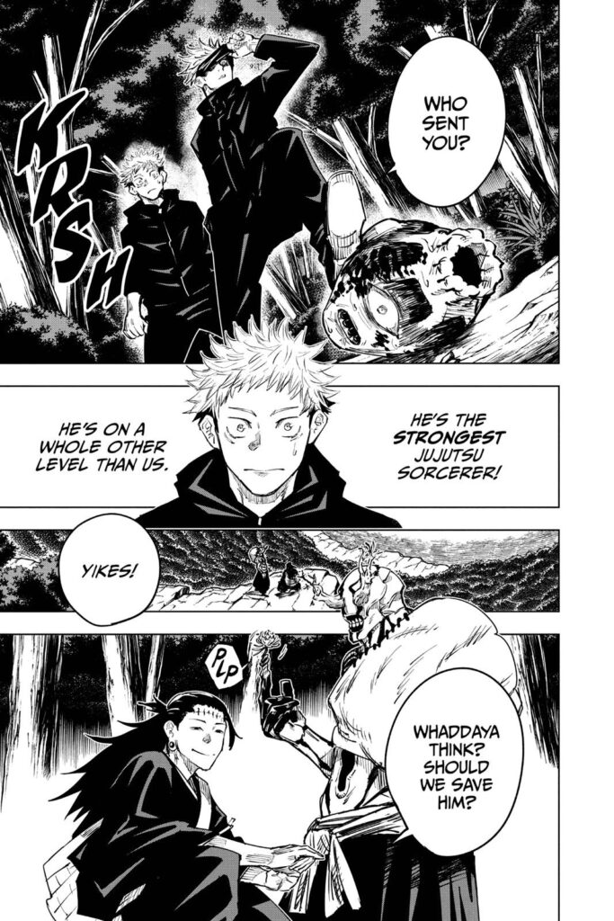jujutsu kaisen manga Chapter 15