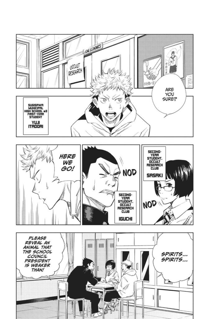 Read jujutsu kaisen manga Chapter 1