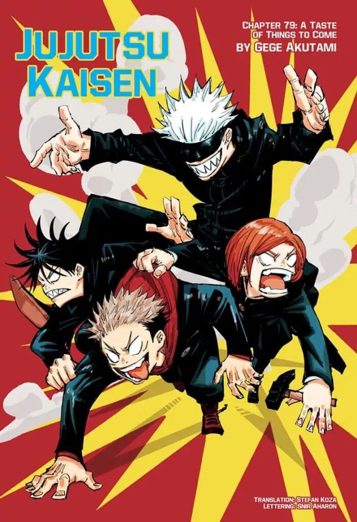 JuJutsu Kaisen Manga Chapter 79