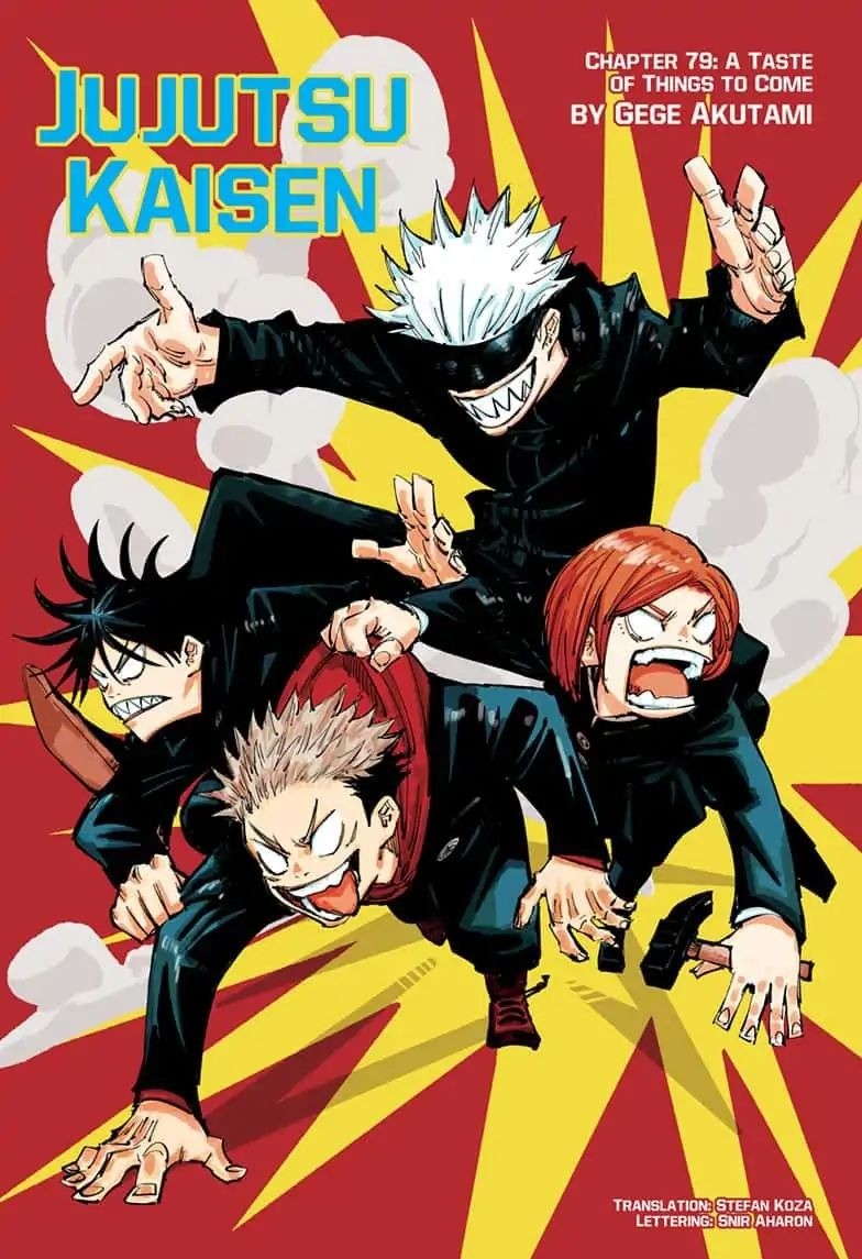 JuJutsu Kaisen Manga Chapter 79