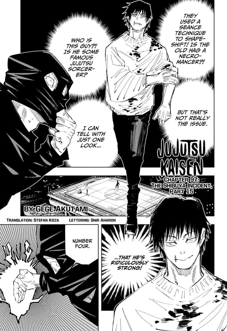 JuJutsu Kaisen Manga Chapter 97