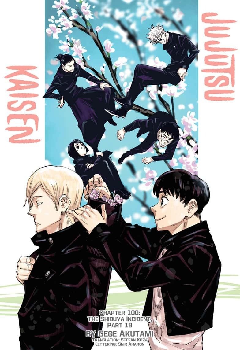 JuJutsu Kaisen Manga Chapter 100