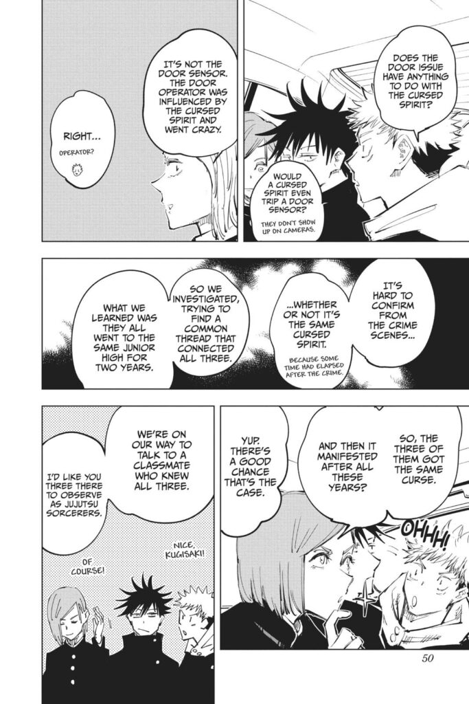 JuJutsu Kaisen Manga Chapter 55