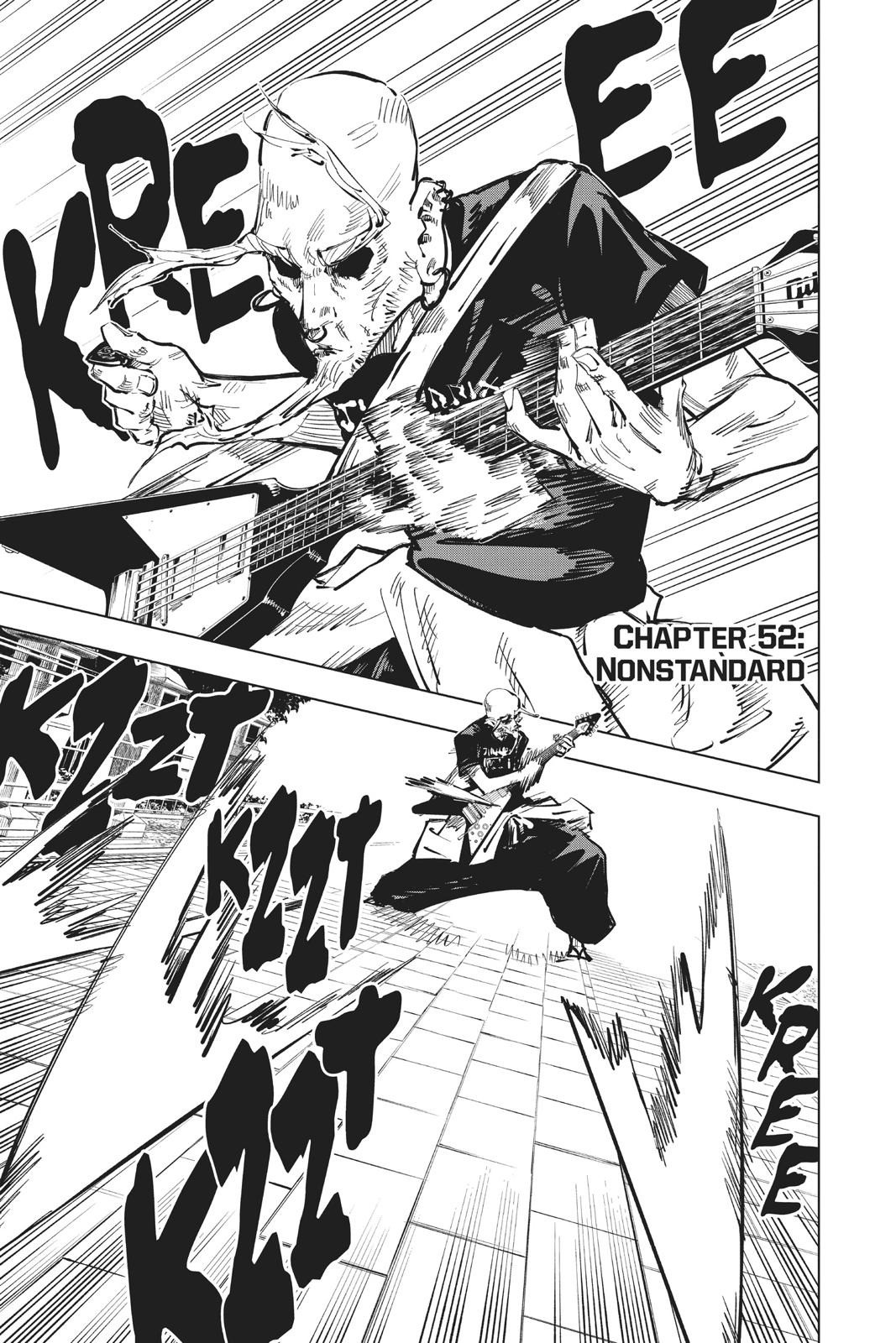 JuJutsu Kaisen Manga Chapter 52