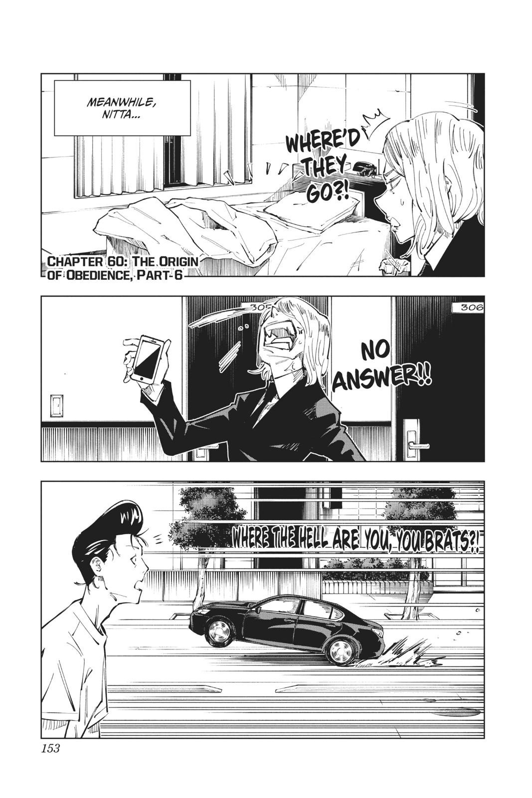 JuJutsu Kaisen Manga Chapter 60