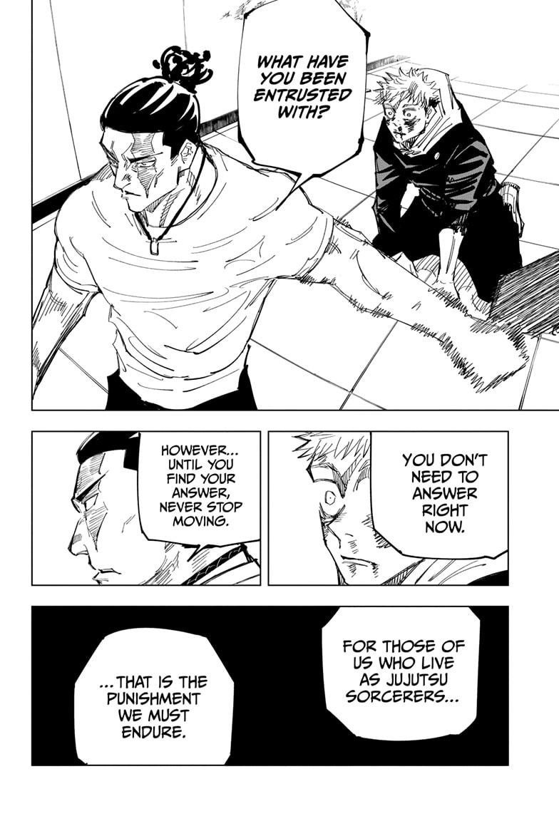 JuJutsu Kaisen Manga Chapter 127