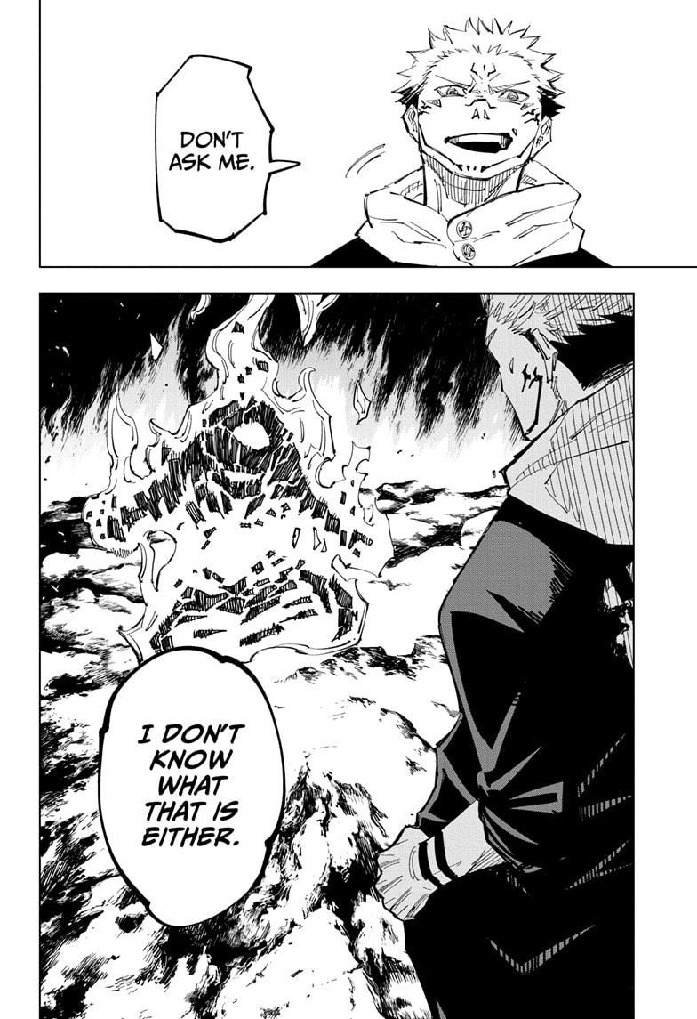 JuJutsu Kaisen Manga Chapter 116