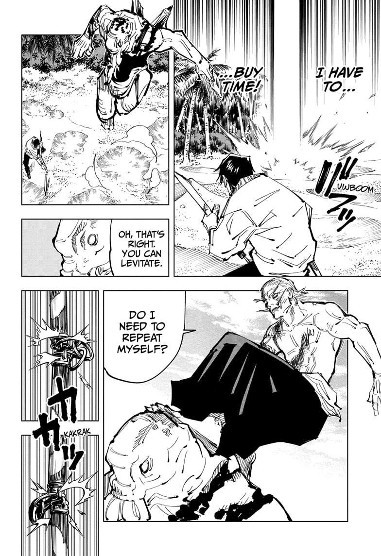 JuJutsu Kaisen Manga Chapter 110