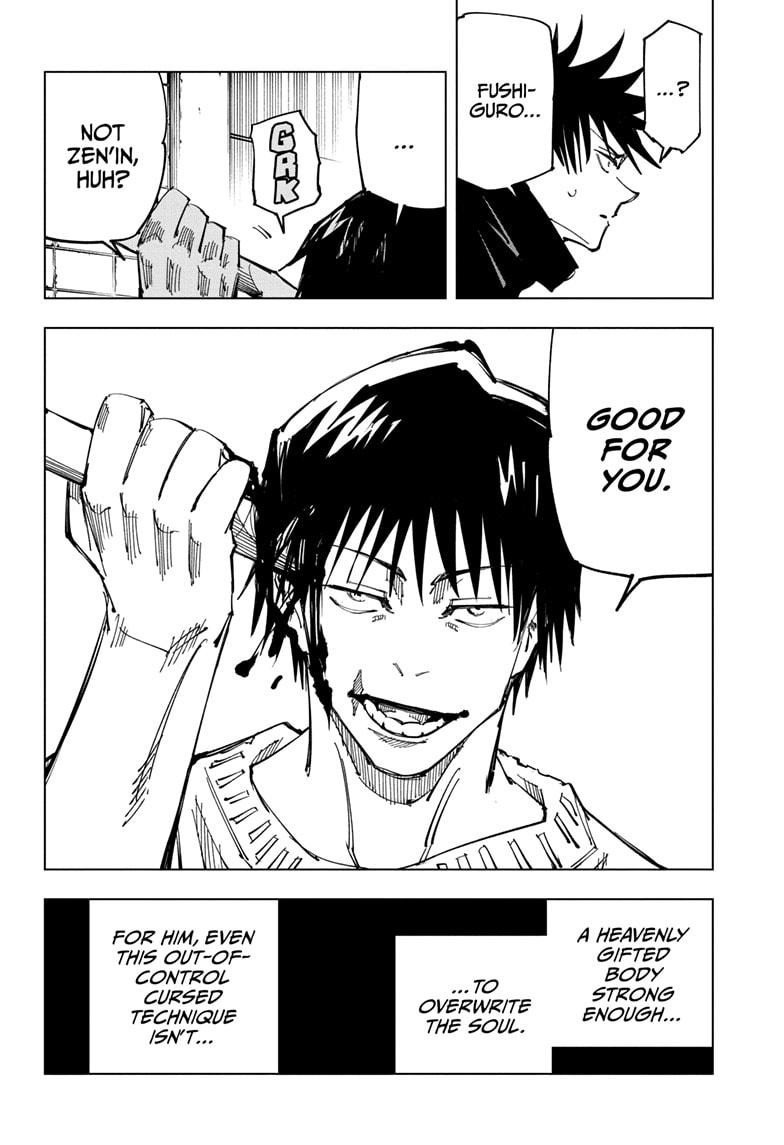 JuJutsu Kaisen Manga Chapter 113