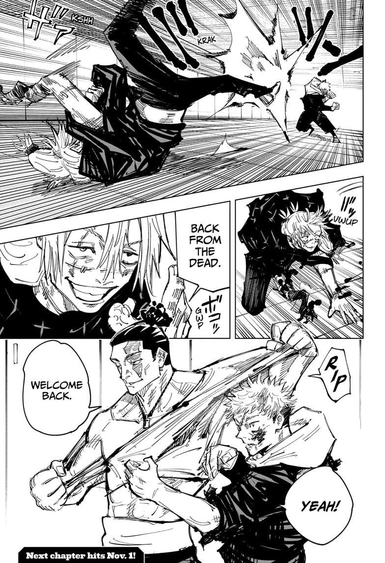 JuJutsu Kaisen Manga Chapter 127