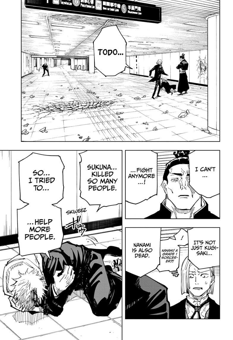 JuJutsu Kaisen Manga Chapter 127
