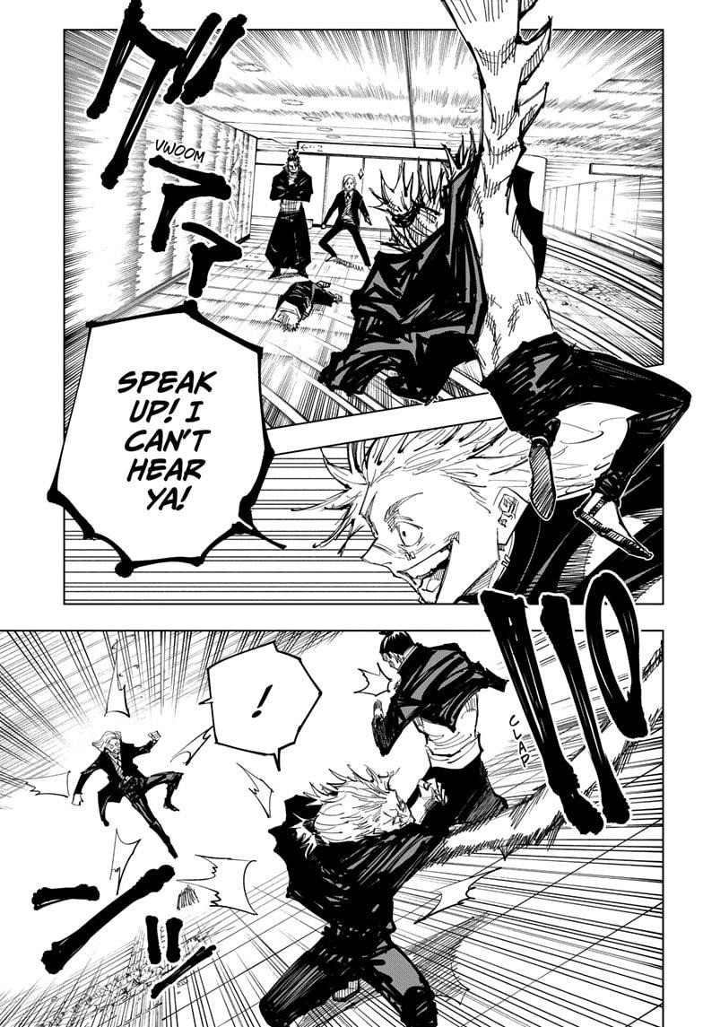 JuJutsu Kaisen Manga Chapter 127